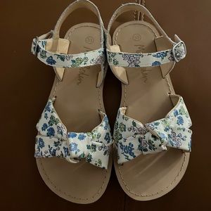 Mini Boden floral sandals